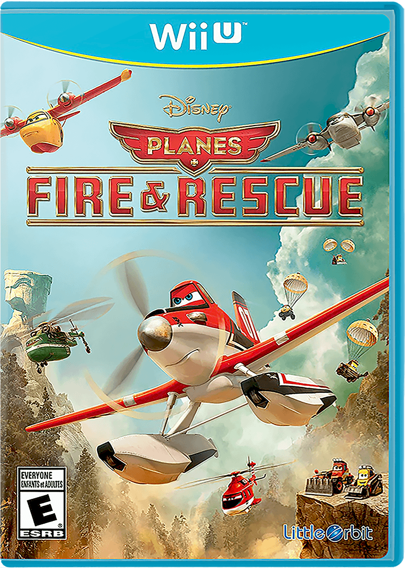 Planes: Fire & Rescue box art for Wii U